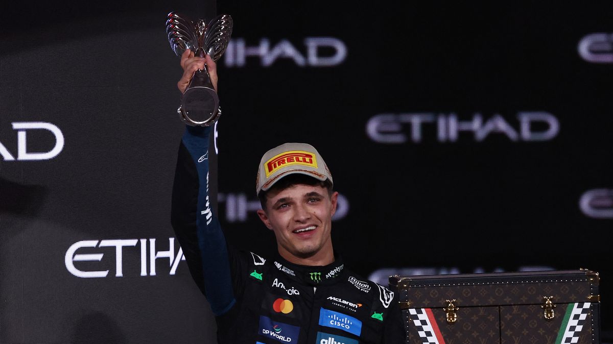 Norris promluvil o dění na mistrovském večírku: Byl jsem plný emocí a extrémně opilý